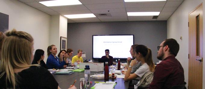 The Jan. 21 RCDS board meeting where slates were eliminated. PHOTO: Al Downham