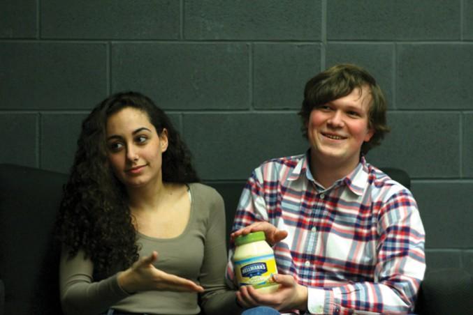 Mayonnaise heals this lovely couple. PHOTO: Devin Jones