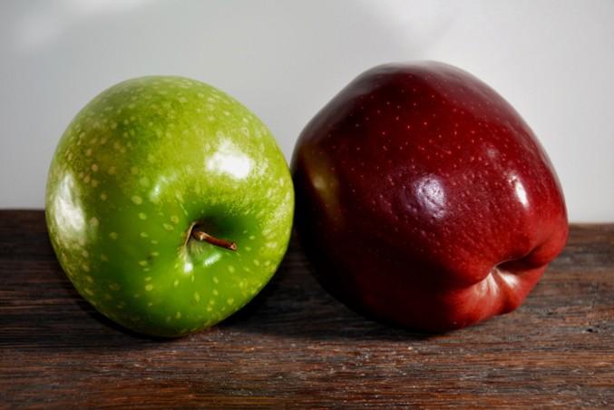 Apples because apples are healthy, right? photo courtesy: Wikimedia Commons