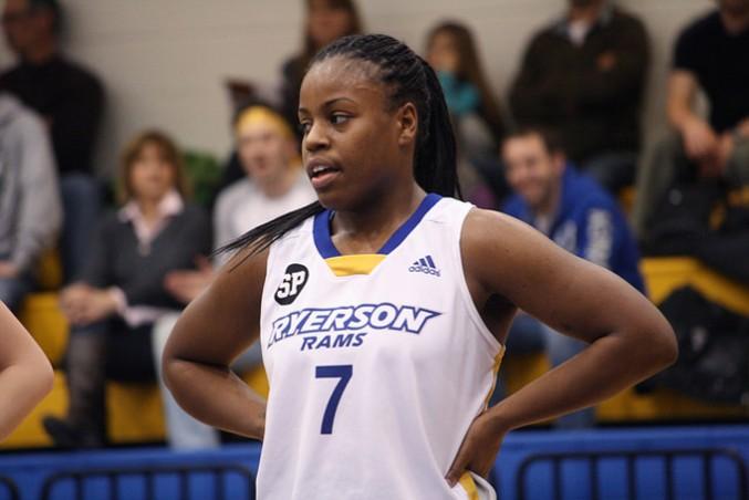 Ryerson's Keneca Pingue-Giles. FILE PHOTO