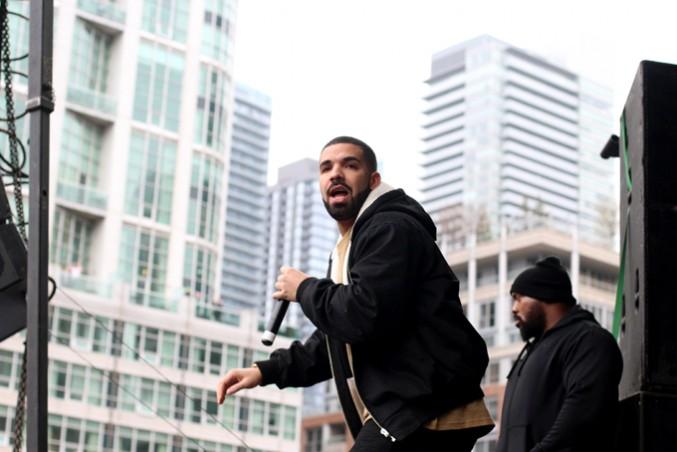 Drake played a Ryerson concert in May. FILE PHOTO