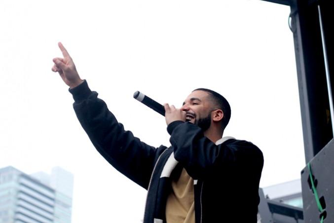 Drake performing at a previous RSU concert. PHOTO: CHRIS BLANCHETTE