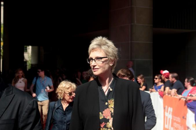 American actress Jane Lynch at TIFF. PHOTO: CHRIS BLANCHETTE