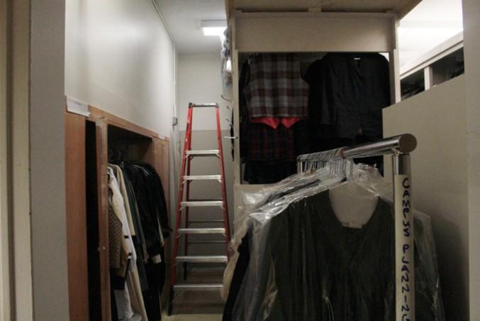 Kerr Hall West change room is being used for Ryerson theatre students. PHOTO: DEVIN JONES