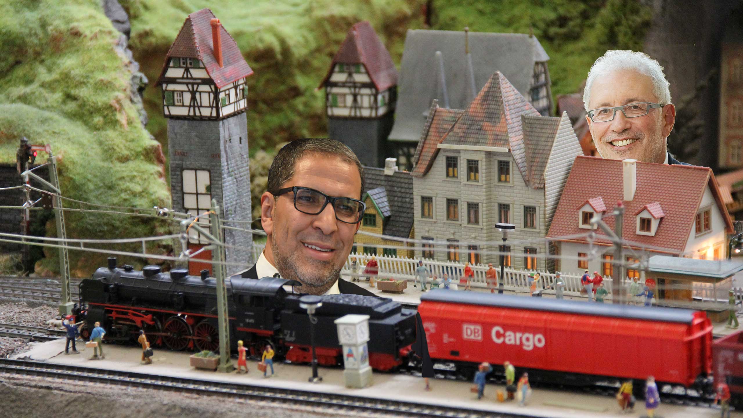 Lachemi enjoys model trains.
