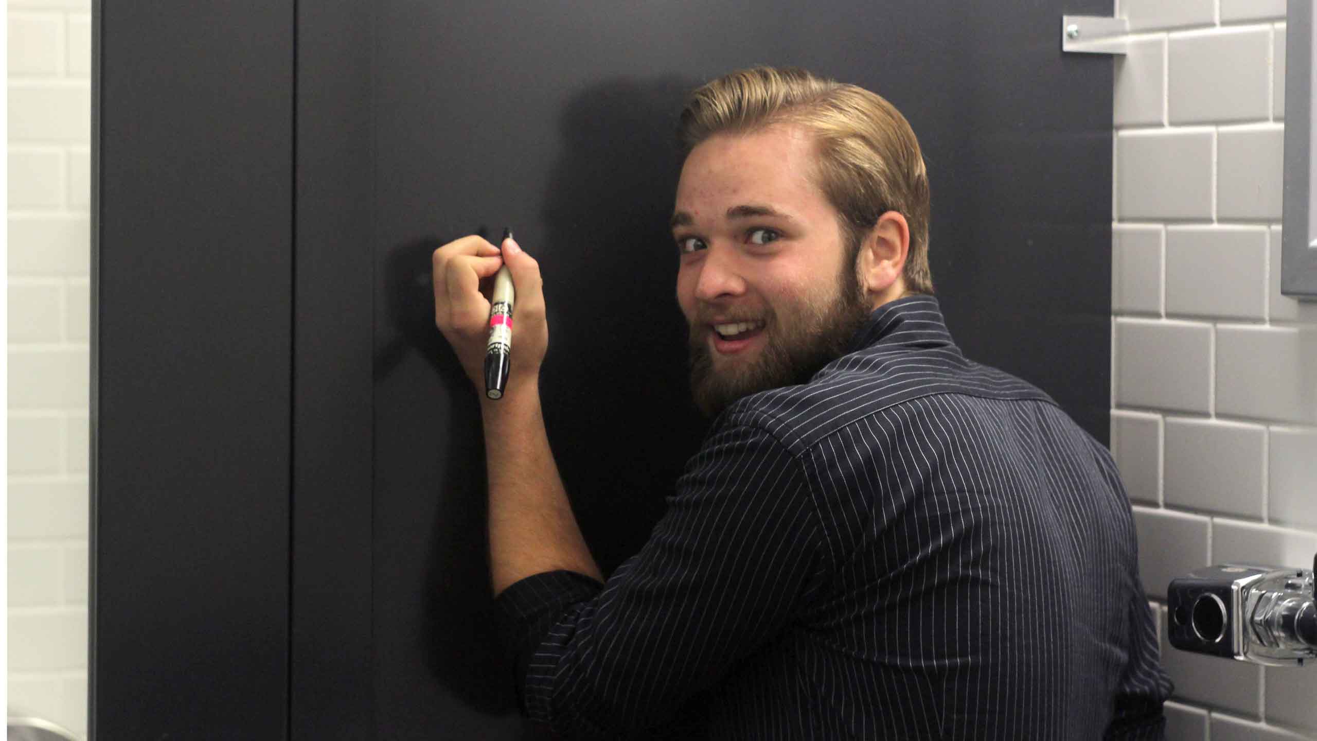 Haden Webber in his element! PHOTO: CHRIS BLANCHETTE