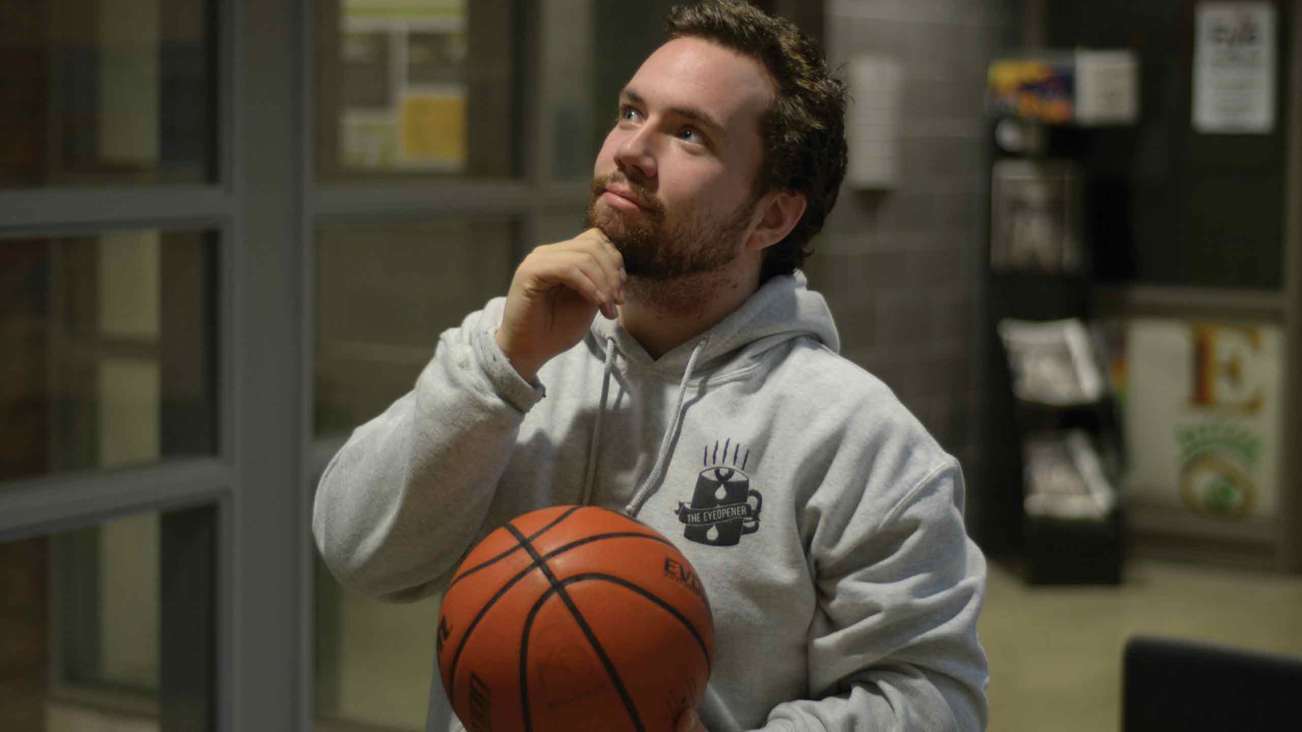 A boy, a basketball and a dream. PHOTO Keith Capstick