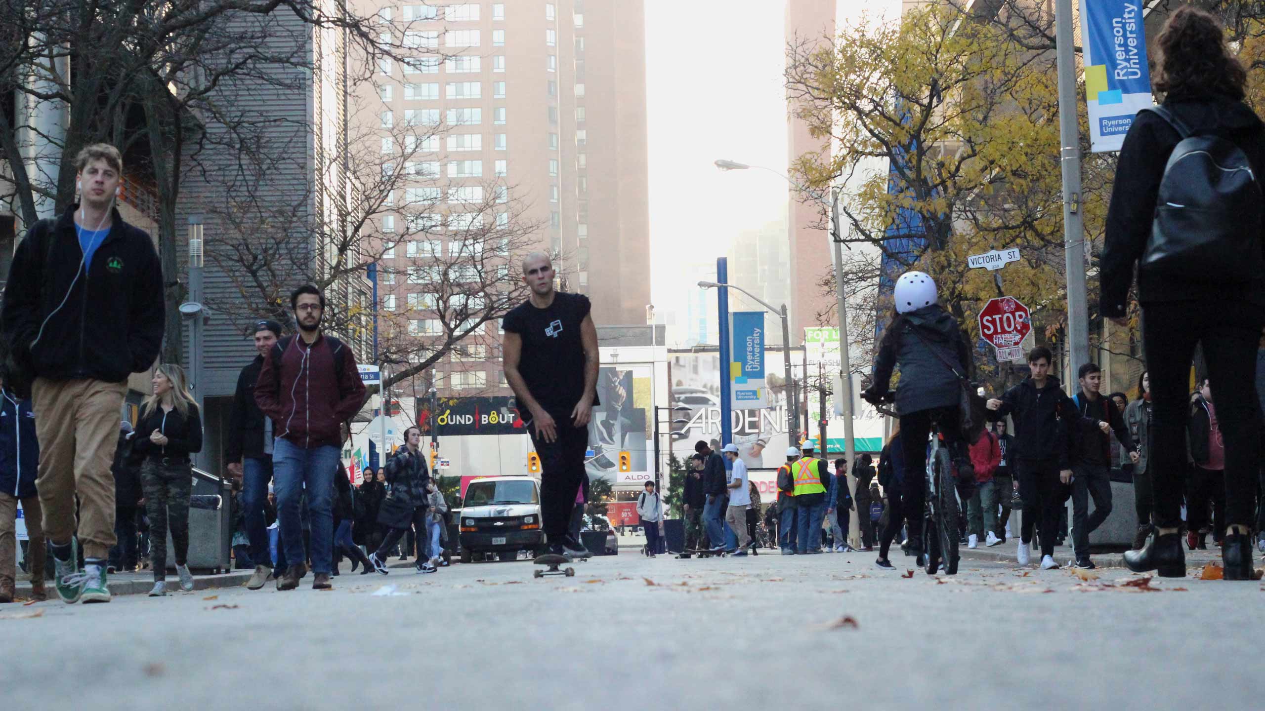 Gould street from the ground level. File photo