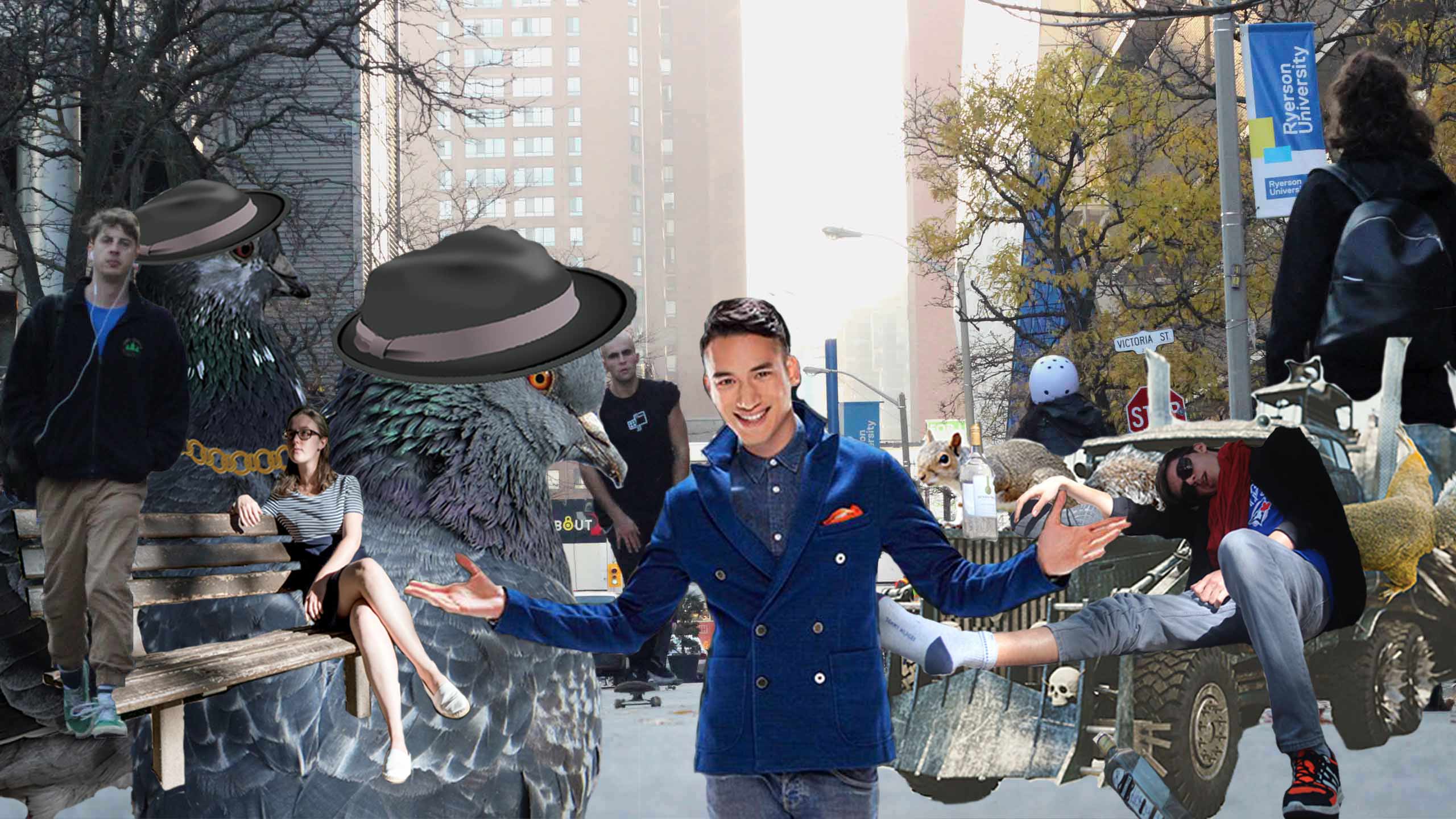 It all connects. It’s a bit of a stretch, but it’s true. Photo illustration Devin Jones