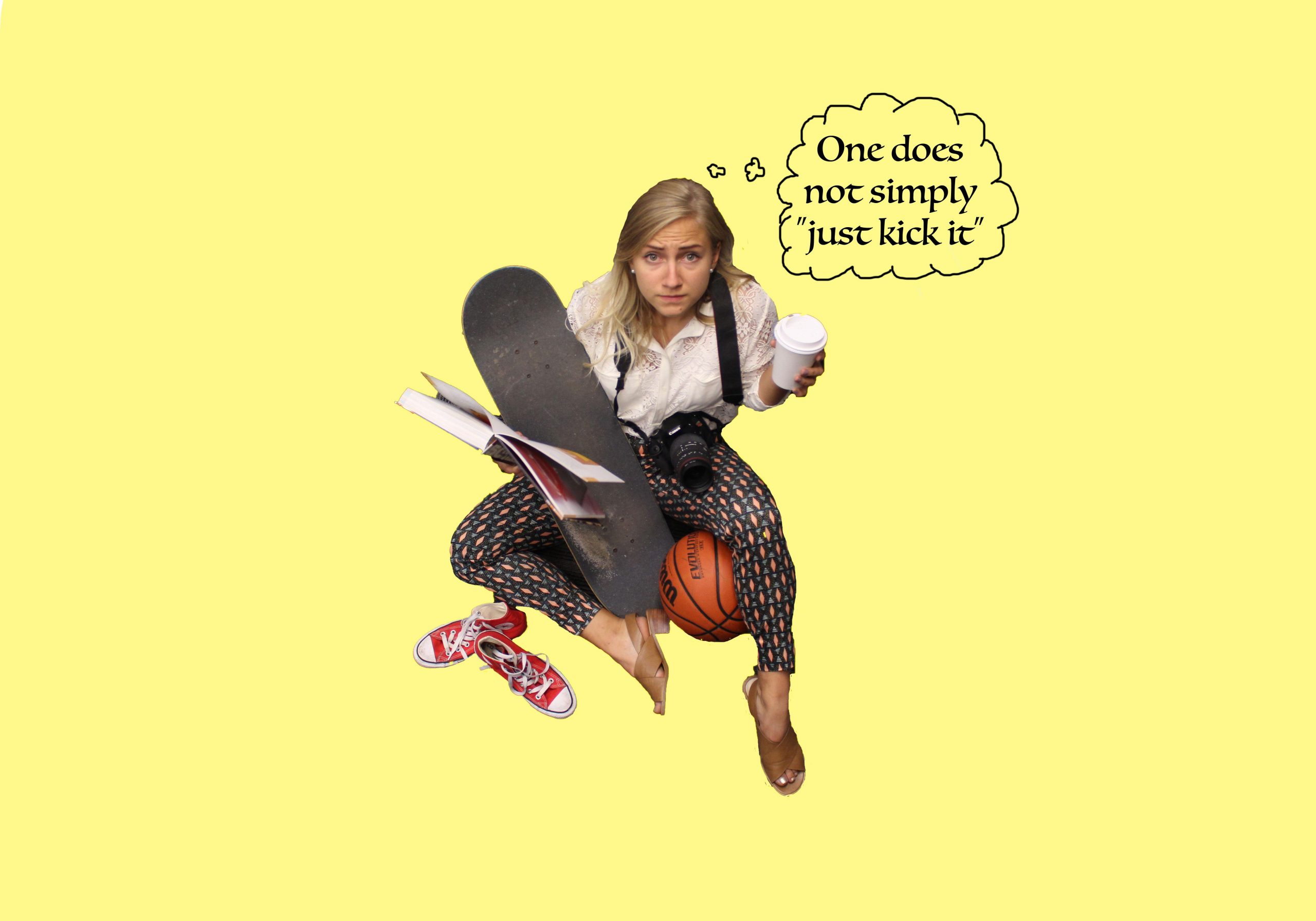 Look at all these things you are responsible for. PHOTO: SARAH KRICHEL