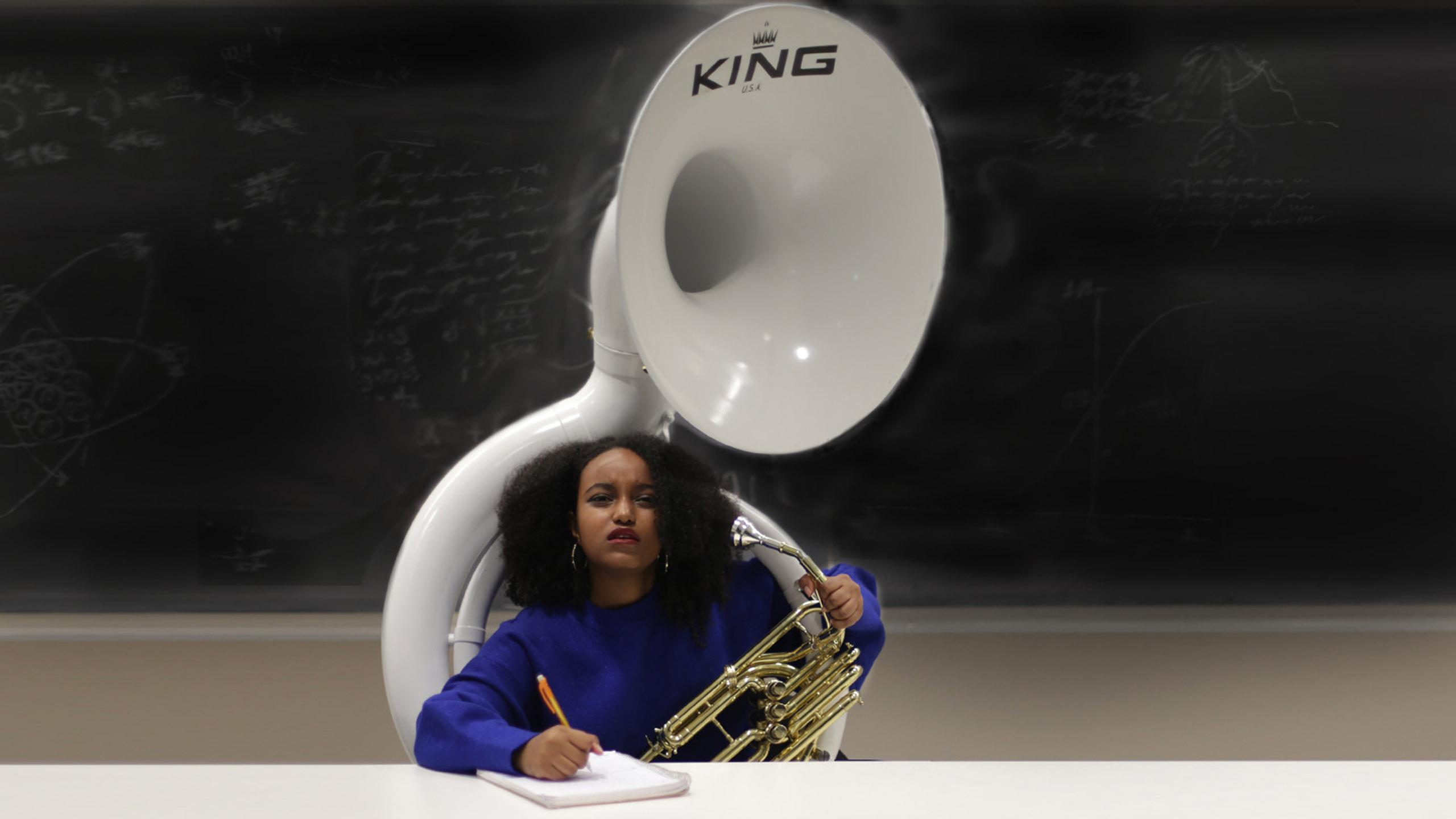 Music is a great hobby. PHOTO: SARAH KRICHEL