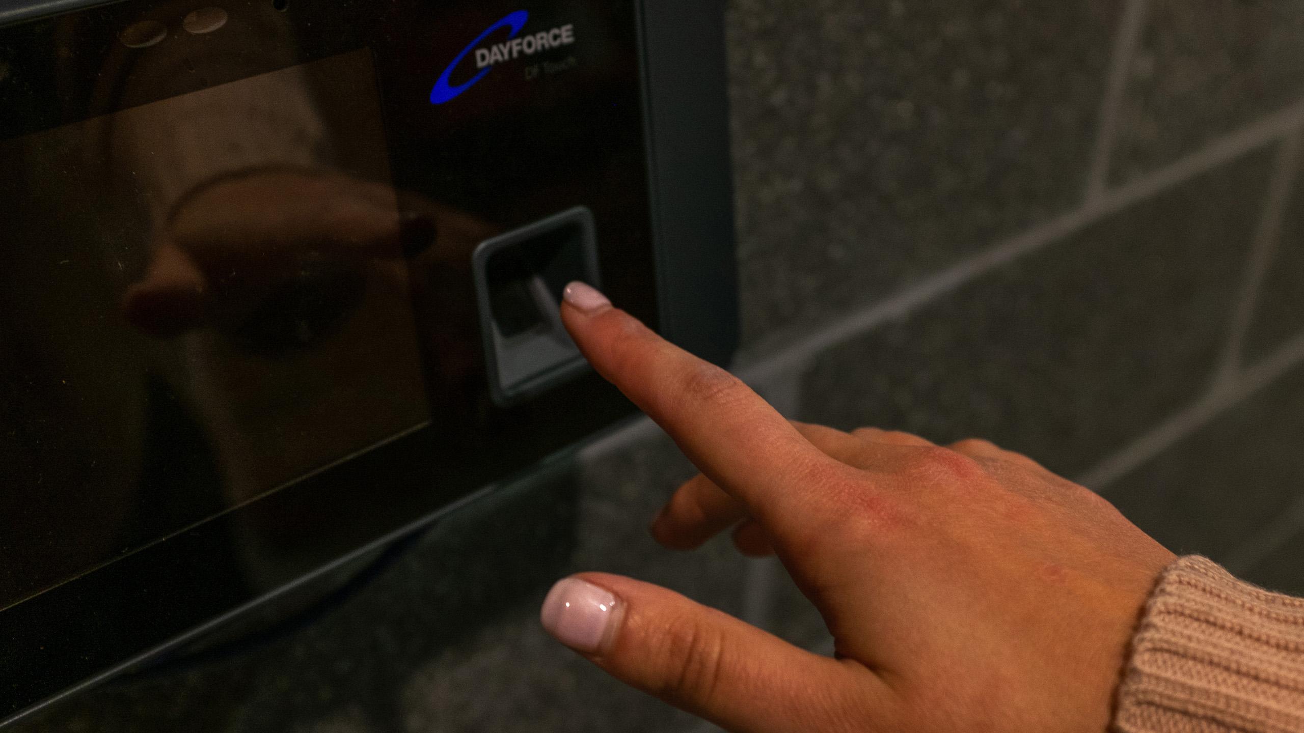 An RSU fingerprint scanner.