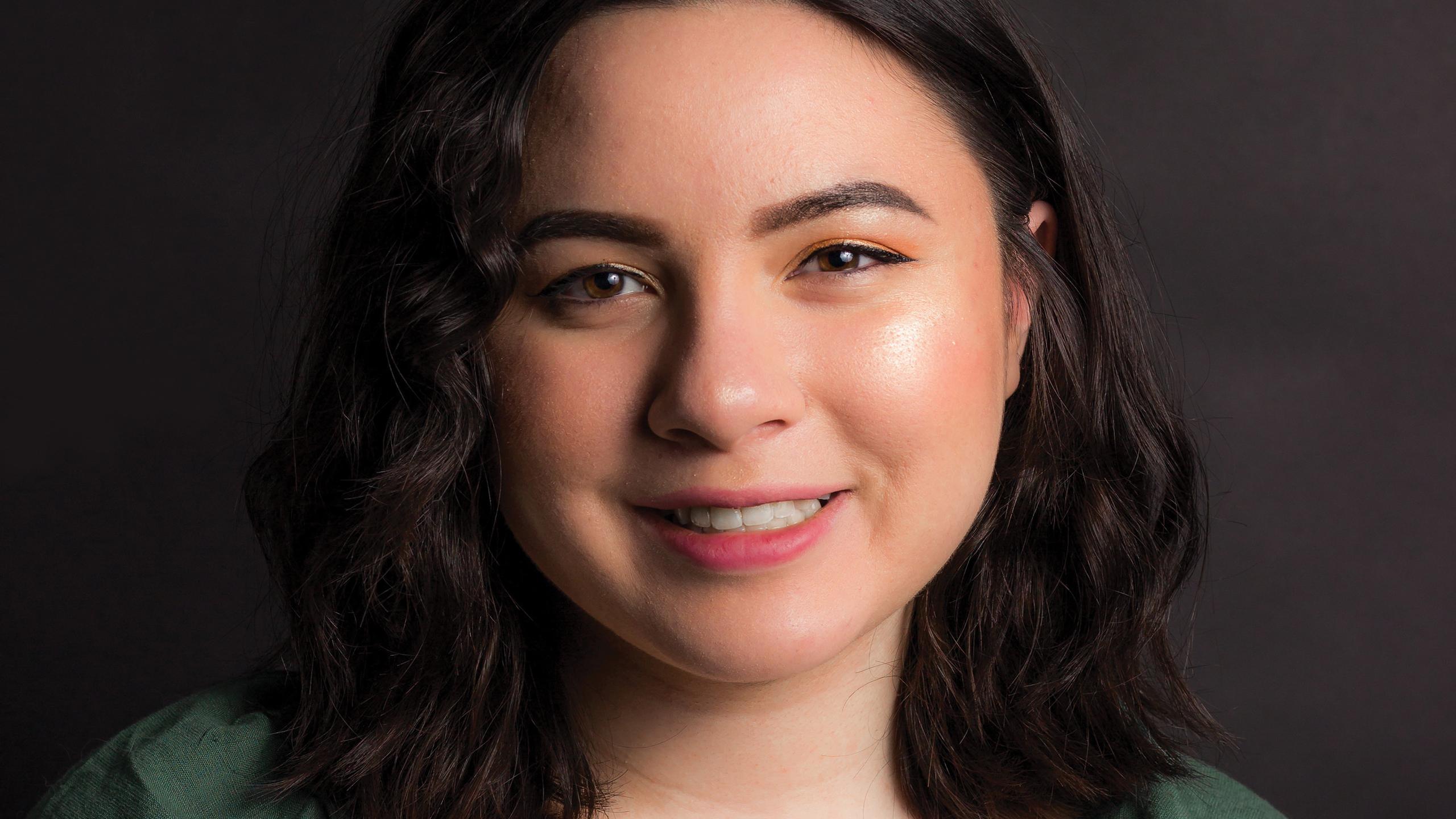 Photo of The Eye's current editor-in-chief Catherine Abes.