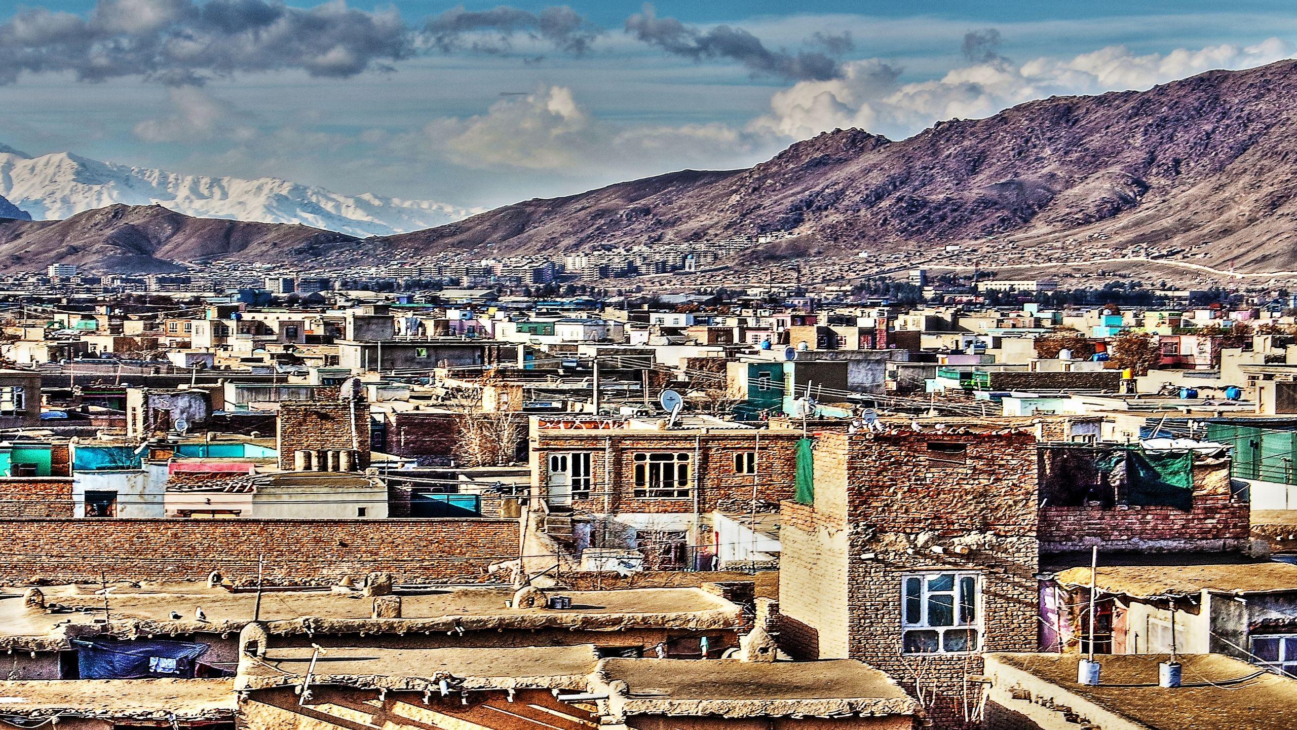 Photo of a village in Afghanistan