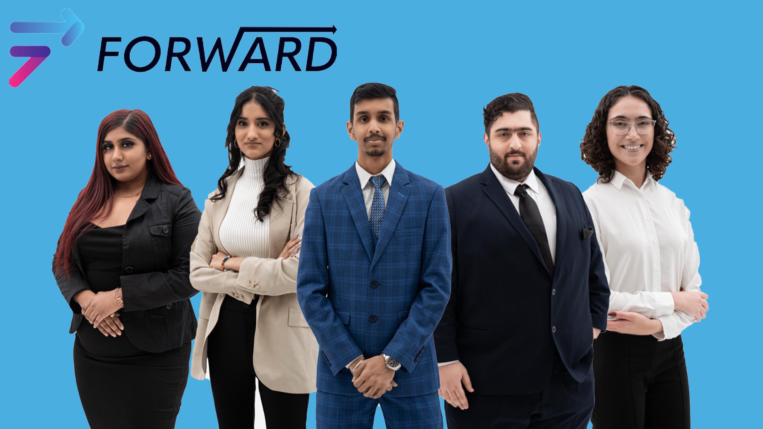 The five executive members of the Forward slate