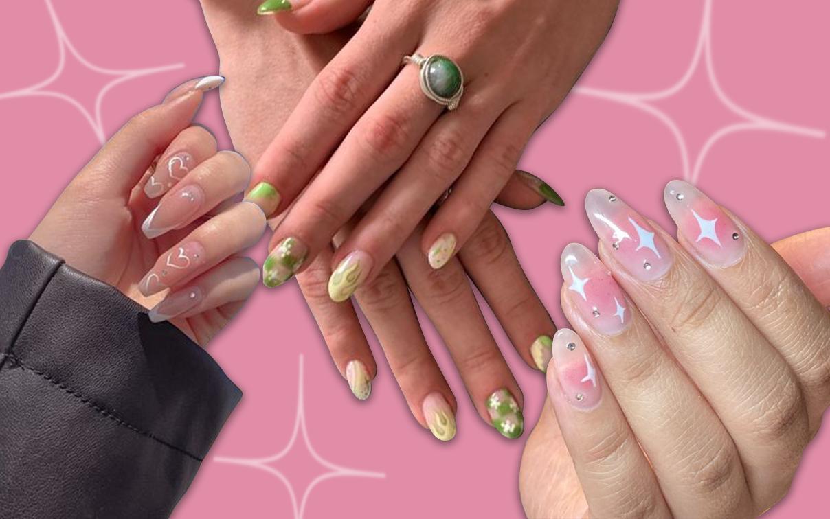 photo/illustration based image showing off stunning nail art