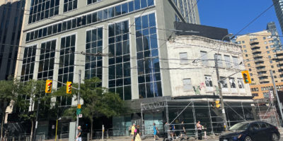 Entrance to Toronto Metropolitan University (TMU)