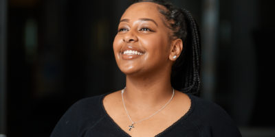 Close up portrait of Bana