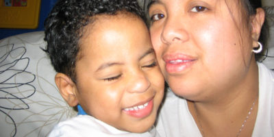 close-up Portrait of young Jonathan smiling