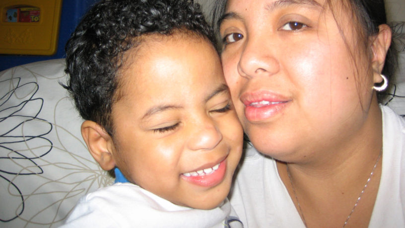 close-up Portrait of young Jonathan smiling