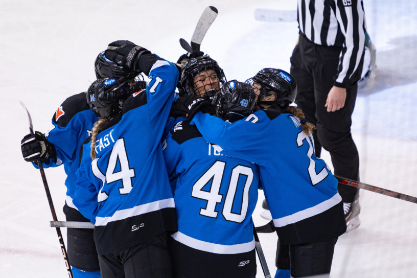 PWHL Toronto celebrates