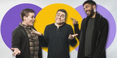 Portrait of Steve, Adam and Jesse