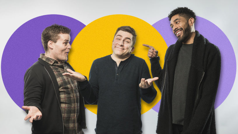 Portrait of Steve, Adam and Jesse