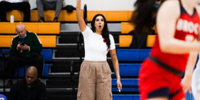 The former Bold assistant coach Shae Dheensaw coaching against what would become her new team on Nov, 11, 2024