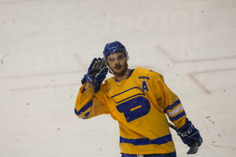 Kevin Gursoy celebrating a goal